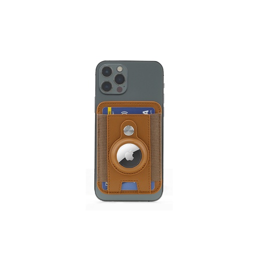 MARZ - Santhome Airtag Cardholder - Tan