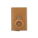 TROMSI - PU Card Holder with Air Tag - Tan