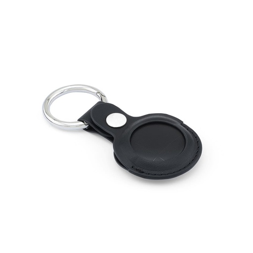 LEEVI - Santhome® PU Keychain with Santhome Tag pocket - Black