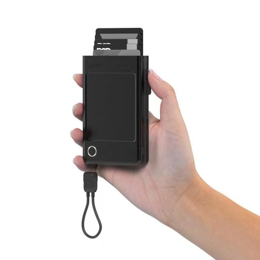 Arezzo - @memorii 5000mAh 3-in-1 Card Holder Powerbank