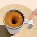 CAFFE - Hans Larsen Auto-Stirring Coffee Mug - White