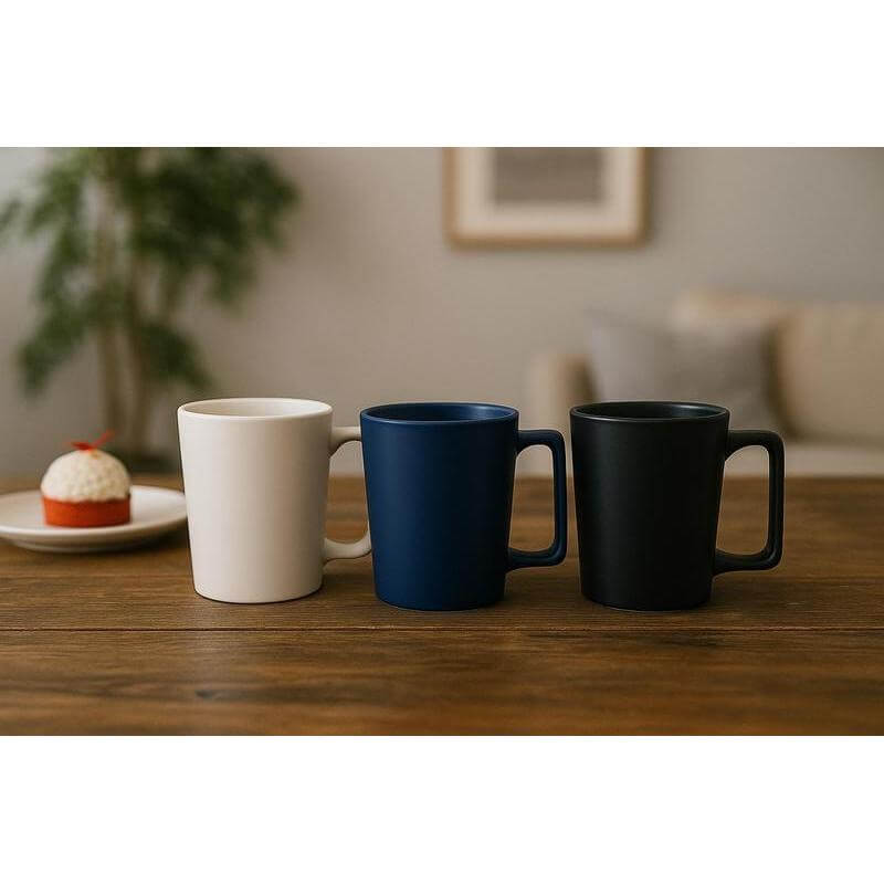 FALLO - Giftology Ceramic Cup with Wide Grip 400 ml - Blue