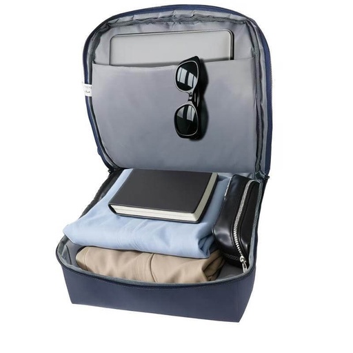 DURHAM - Santhome 15.6" Laptop Backpack - Navy Blue