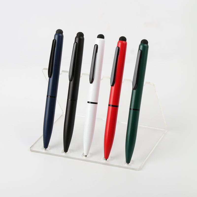 SVEN - Metal Ballpoint Pen with Stylus - White