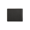 CROSS Saffiano Leather 4CC Bifold Wallet with Coin Pocket - Black