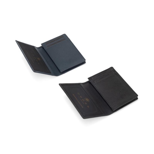 CROSS Soft Grain Leather Business Card Case - Black