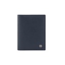 CROSS Soft Grain Leather Business Card Case - Navy Blue
