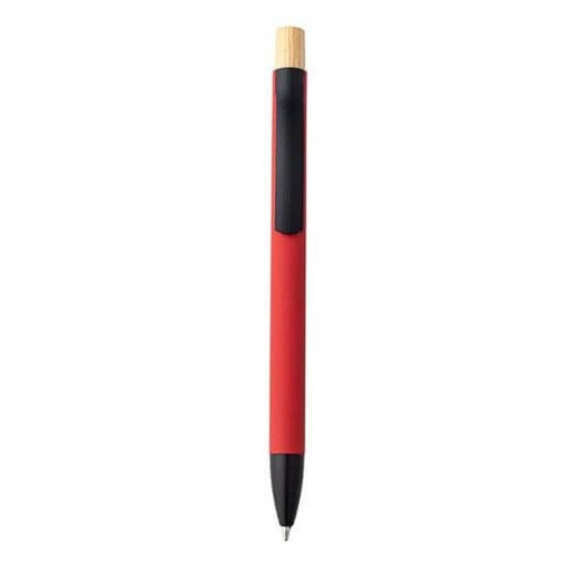 BOLT - Aluminium Push Action Ballpen - Red
