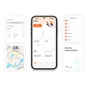 FITBAND Giftology Screenless Health & Fitness Band - Black