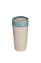 Circular Cup 12oz Cream & Faraway Blue