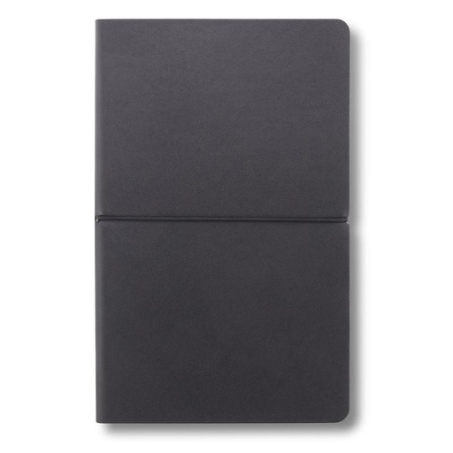 PEJA - Santhome A5 Recycled PU Notebook - Black